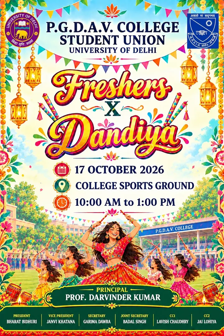 Freshers party and Dandiya Day