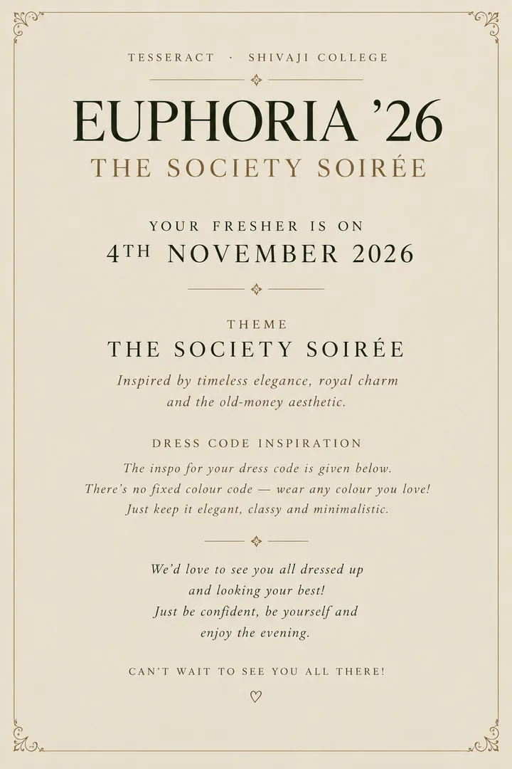 Euphoria-The Society Soirée